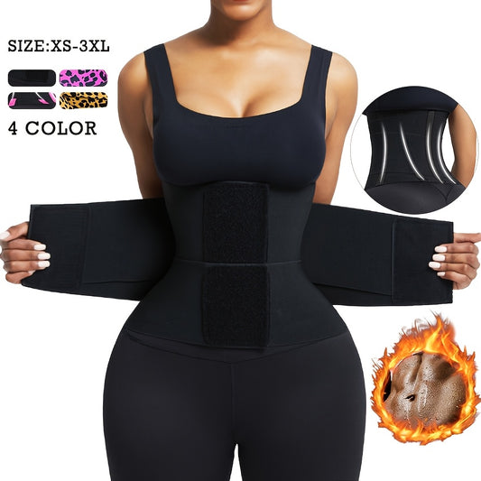Women's Plus Size Waist Cincher - Regular Fit – Black / pink – main product image