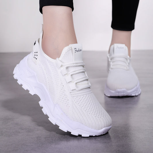 Women's Running Shoes - Breathable Mesh & Non-Slip Sole – Black Lace Jeans – main product image