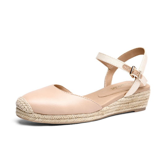 Women's Sandals – Women's Apricot Leather Dress – Apricot option – main product image