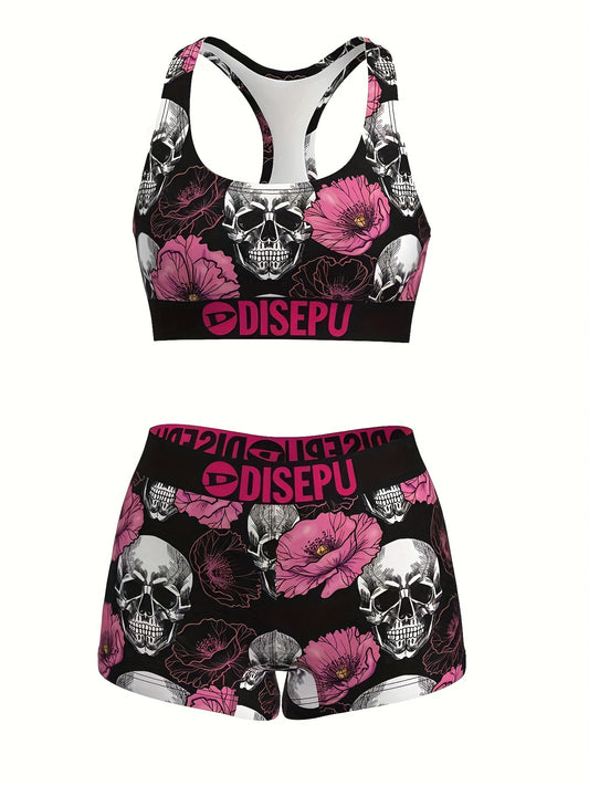 Women's Shorts Outfit Set - Printed 2 – main product image