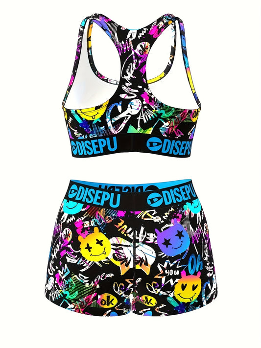 Women's Shorts Outfit Set - Printed – Sizes S–XXL – main product image