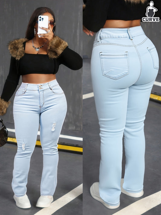 Women's Skinny Jeans - Light Blue Weekend – Blue option – main product image