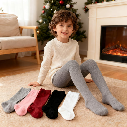 Women's Solid Color Tights - 3-Piece Pack – main product image