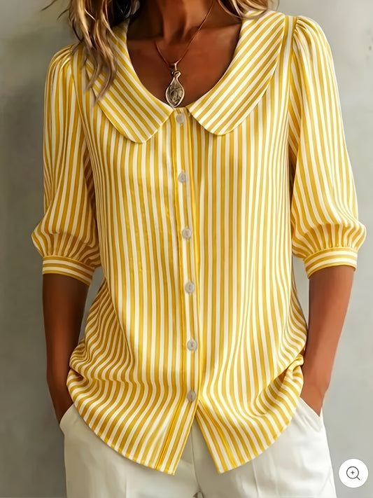 Women's Striped T-Shirt - Regular Fit – main product image