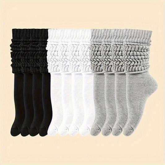 Women's Thermal Knee-High Socks - 6-Pair Pack – main product image