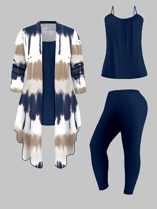 Women's Three-Piece Outfit Set - Casual Printed Style 53 – main product image