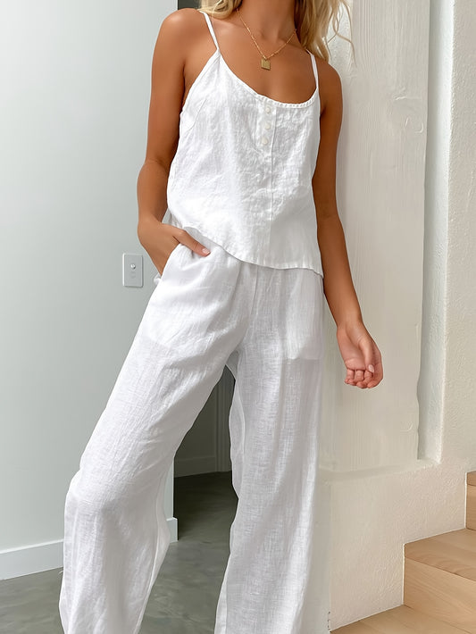 Women's Two-Piece Outfit Set – 4-Color Selection – Blue option – main product image
