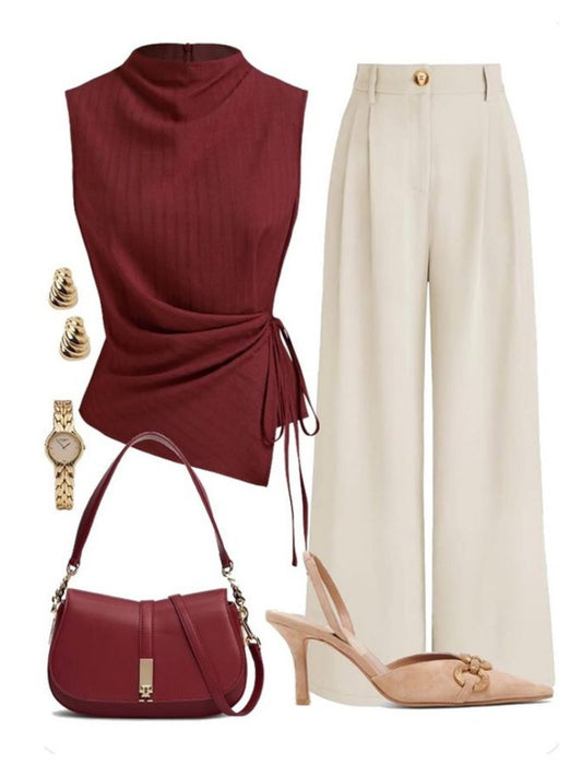 Women's Two-Piece Pants Set - Casual Matching Style 21 – main product image