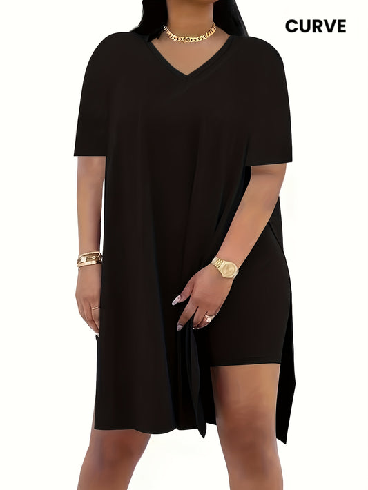 Women's Two-Piece Pants Set - Solid Color – 32-Variant Selection – Black option – main product image
