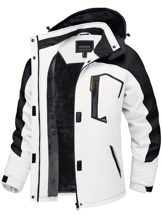 Women's Windproof Fleece Zip-Up Jacket – Purple option – main product image
