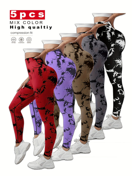 Women's Workout Leggings - 01bk+10ye+11co+13pu+1 Sculpting Detail – main product image