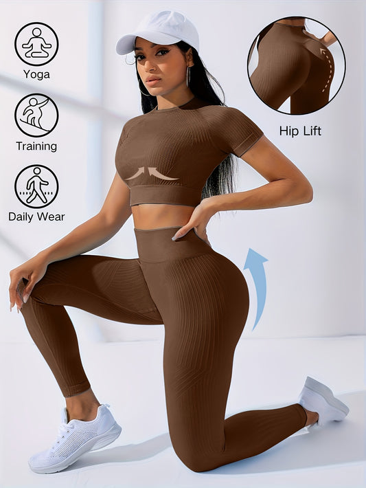 Women's Workout Set - Active Matching – Red option – main product image