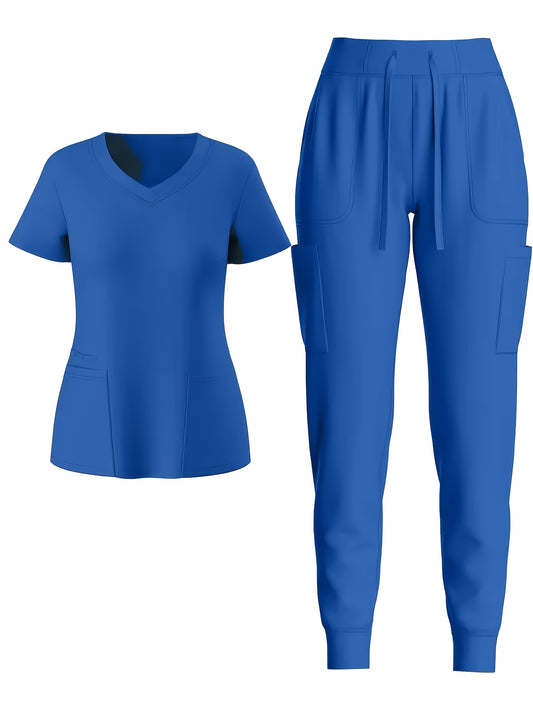 Women's Workout Set - Matching Business Matching Look – Blue option – main product image